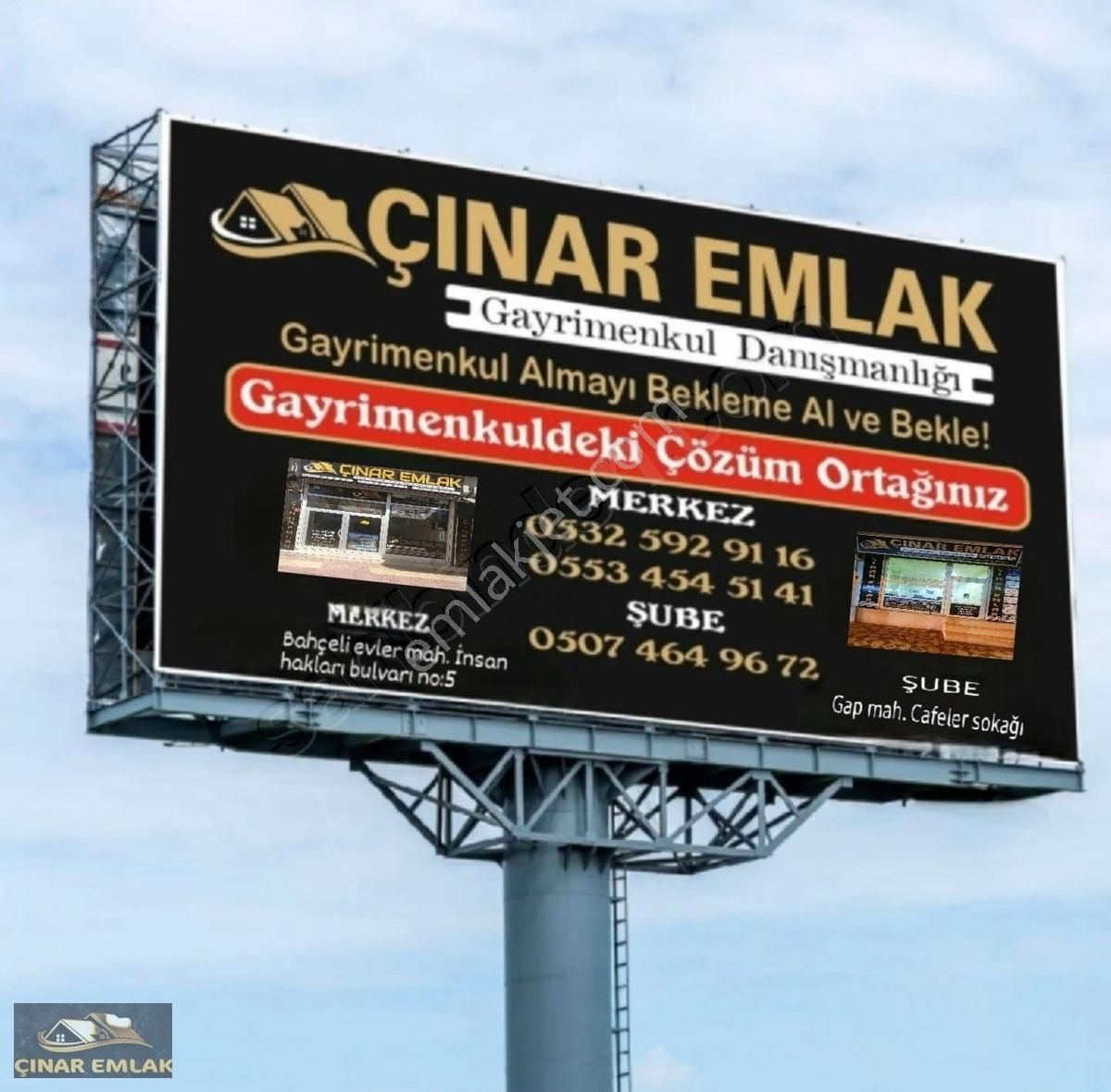 Çınar Emlak Körükte 6 Kat İmarlı Arsa Satıyor