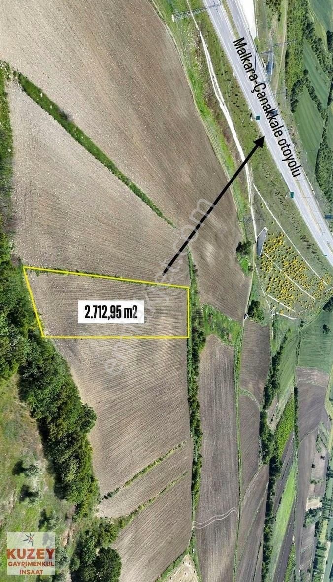 Lapseki Suluca Da 2.713 M2 Deniz Manzaralı Arazi