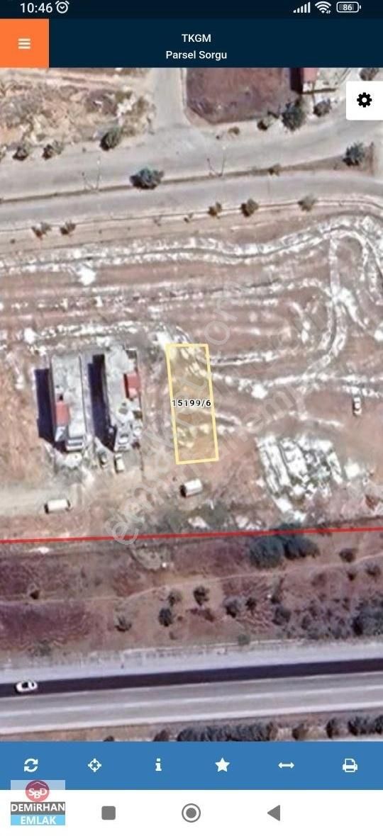 Demirhan Emlak'tan Orhangazi'de Otoban Yanında 283 M2 Arsa...