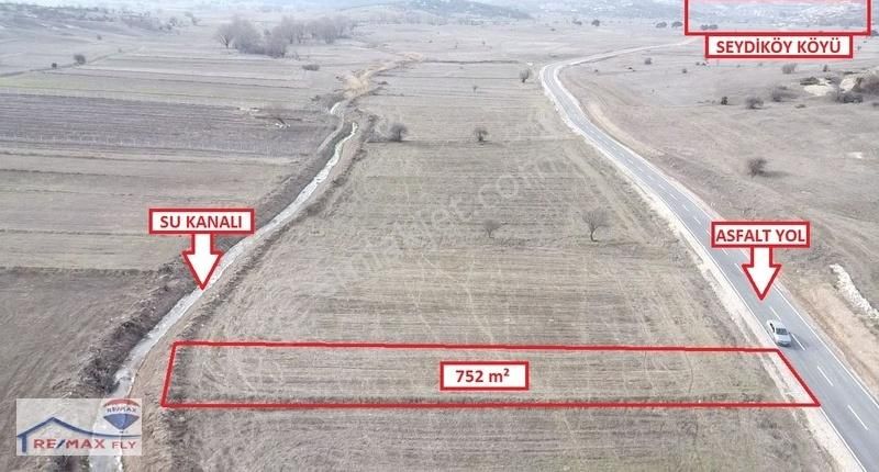 Merkez'14 Km!! Seydiköy'de Asfalt Yola Cephe 752 M² Hobi Bahçesi