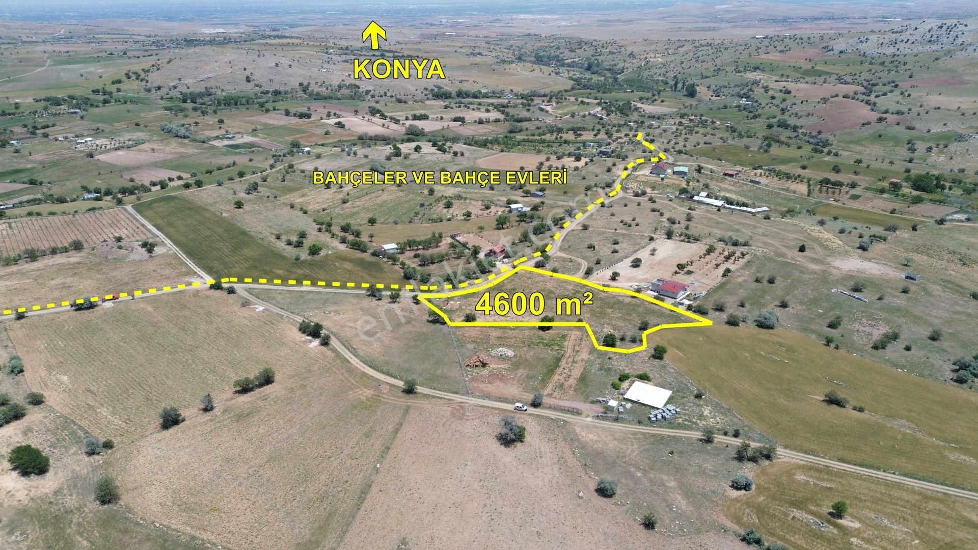 Konya / Meram / Karadiğin Mahallesinde 4.600 M² Müstakil Tapulu Tarla