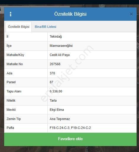 Yatırımlık Sanayi İmarlı Arazi M.ereğlisi - Görsel 2