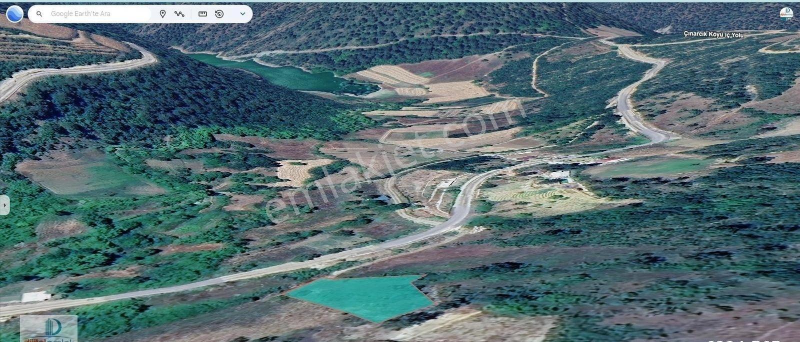 Osmangazi Çınarcık Köyünde Ful Manzaralı Yola Cephe Satılık 1.000 M2 Kıymetli Arazi. - Görsel 3