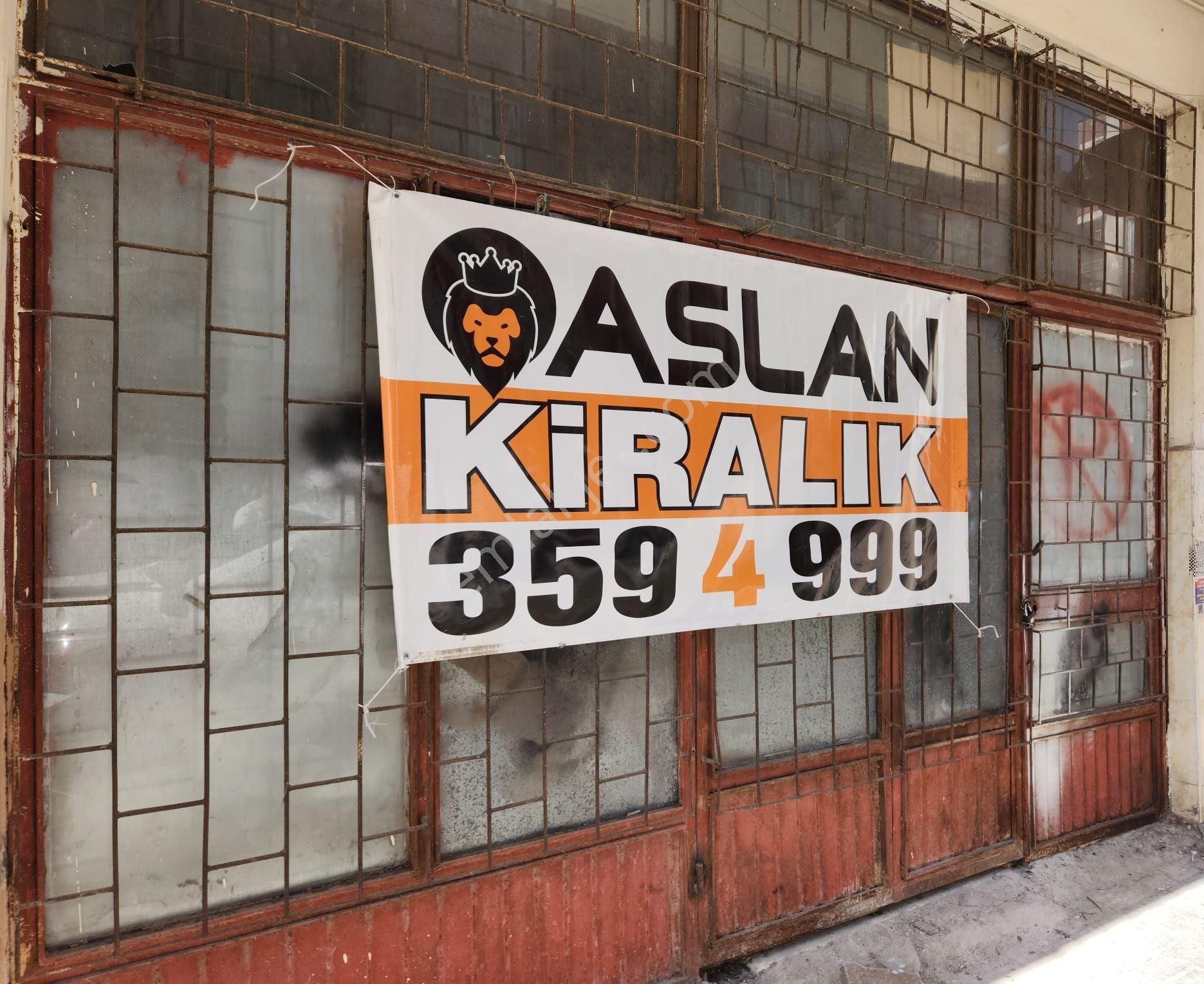 Aslan'dan Pozcu Postane Civarı 30 M2 Dükkan & Depo
