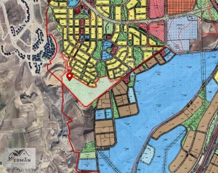 Kerman Gayrimenkul'den Satılık İmarlı Elvanköyde 98 M2 Kamu Arsa