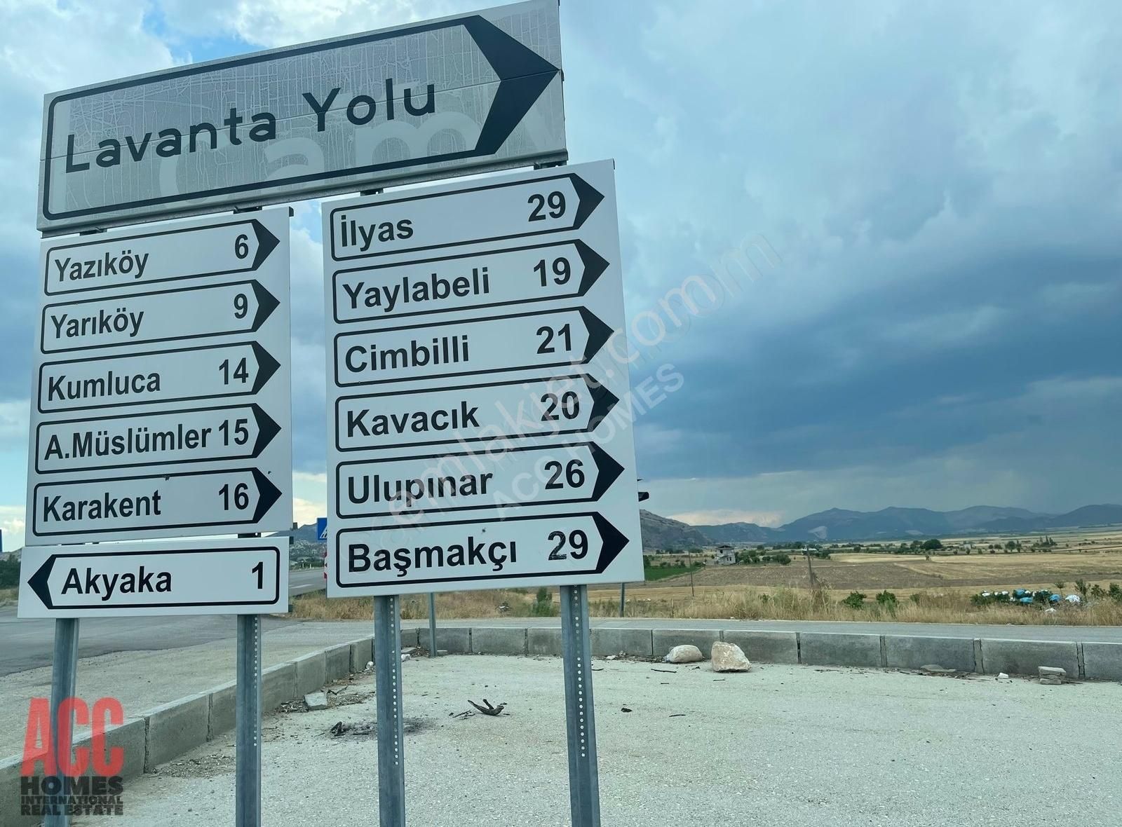Acc Homes'tan Burdur Merkez Akyaka Göle Yakın 3 Dönüm Yatırımlık