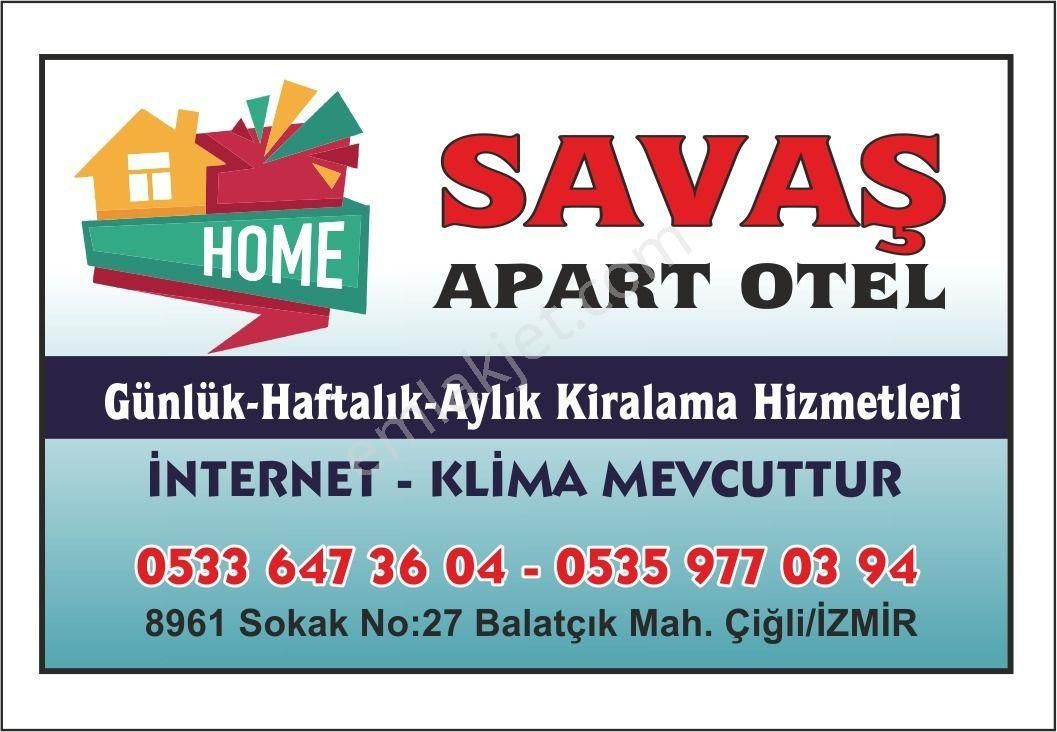 Balatçıkda Günlük Kiralık Lüx Daireler