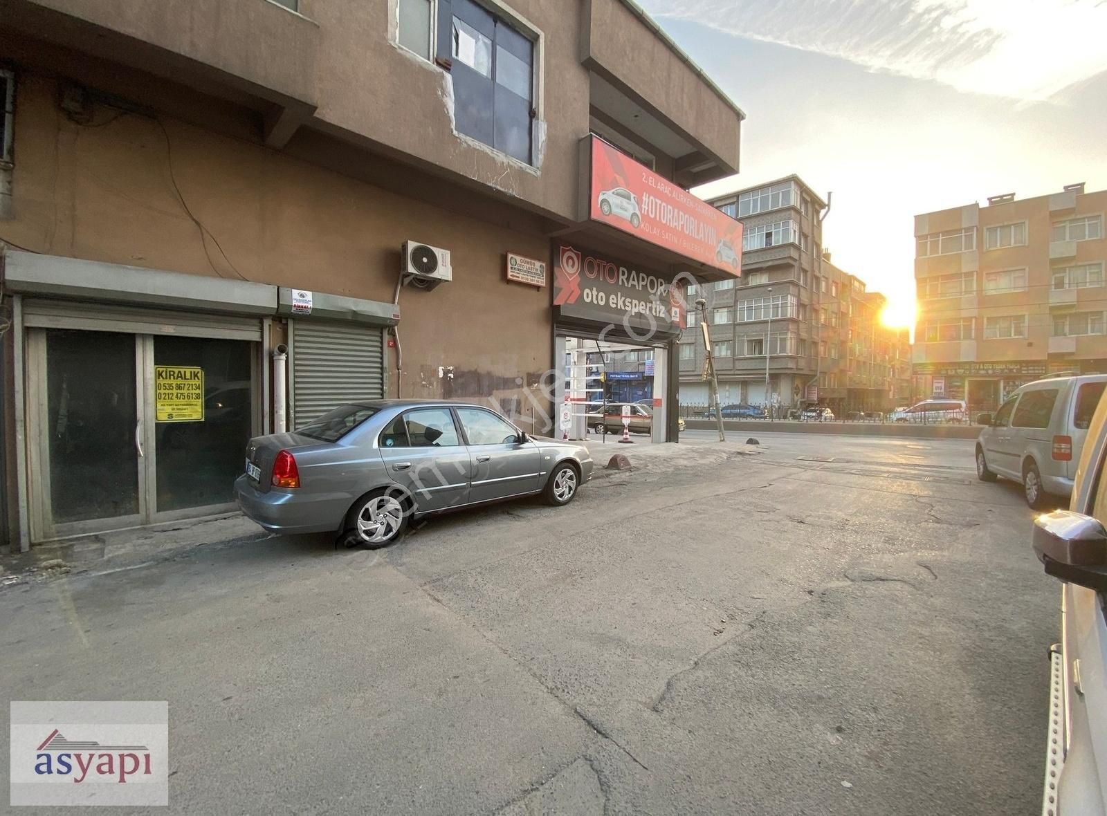As Yapıdan Cebeci Tramway Dibi 10 M2 Düz Ayak Otomatik Kepenkli