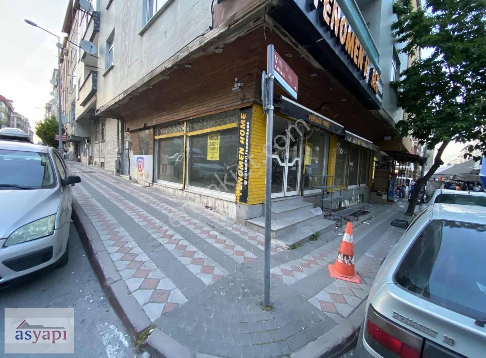 As Yapıdan Süper Knm Köşe Başında Ali Cevat Dibi 90m2 Zemin Dkkn
