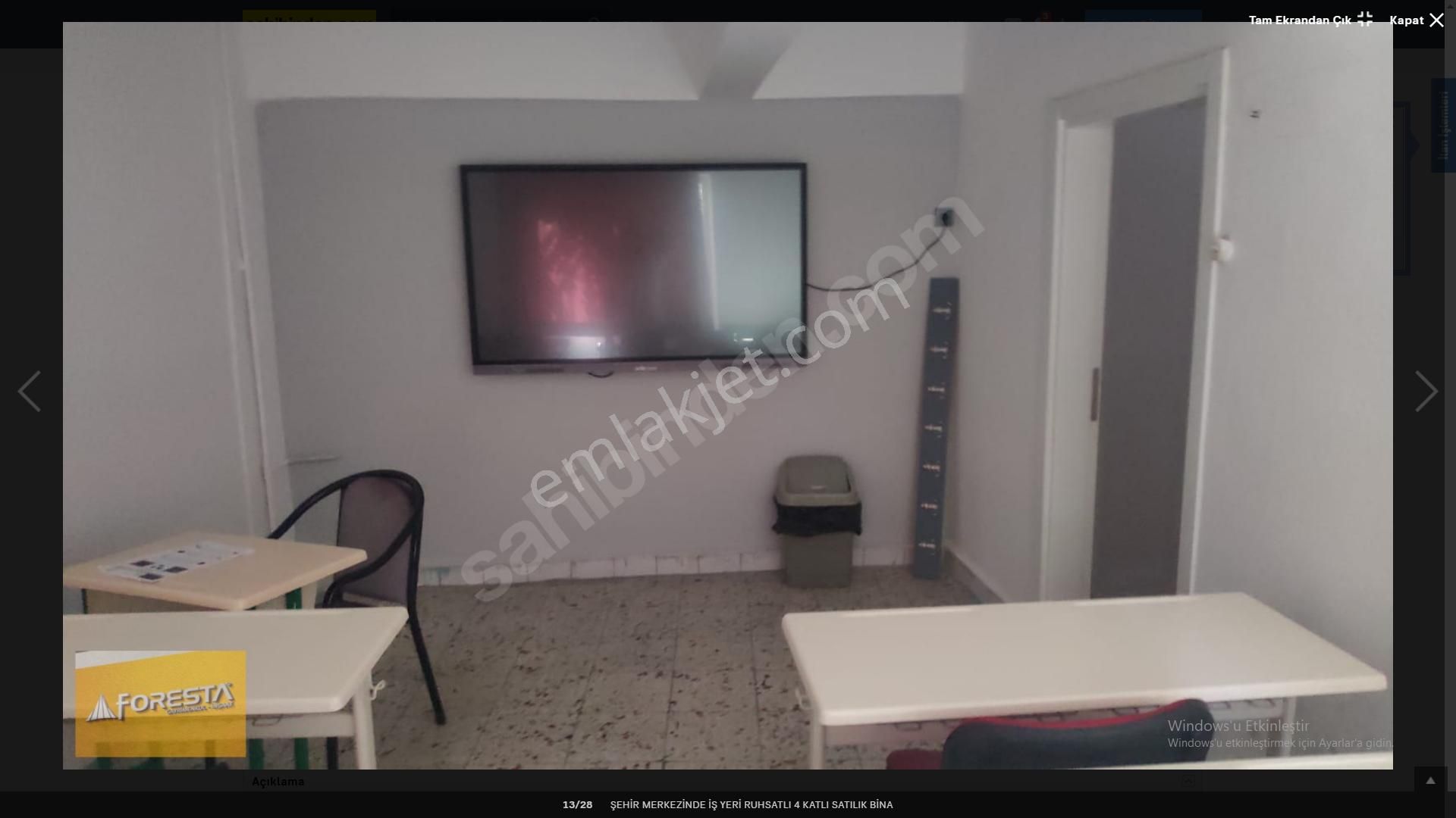 Şehir Merkezinde İş Yeri Ruhsatlı 4 Katlı Satılık Bina - Görsel 15