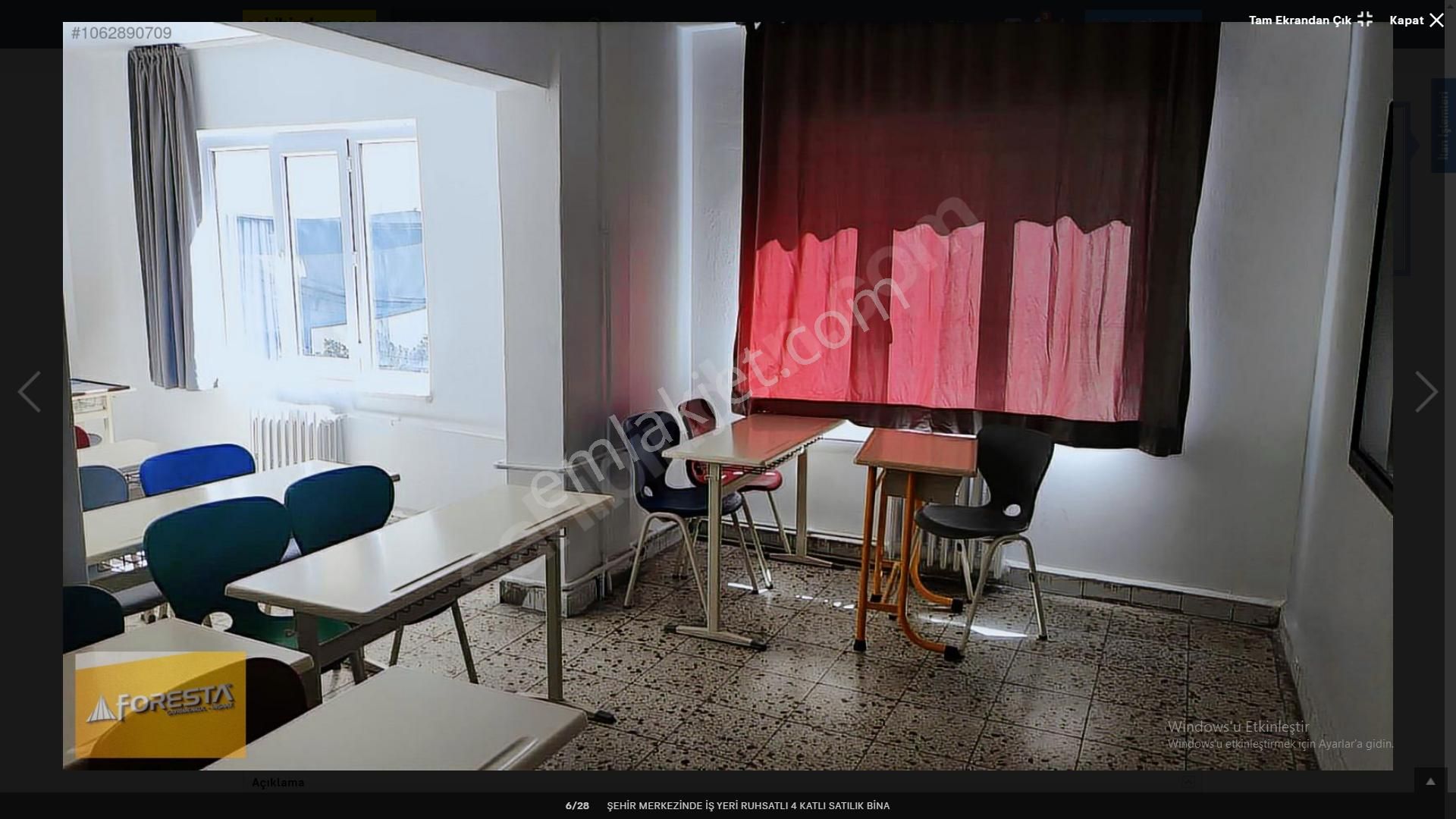 Şehir Merkezinde İş Yeri Ruhsatlı 4 Katlı Satılık Bina - Görsel 22