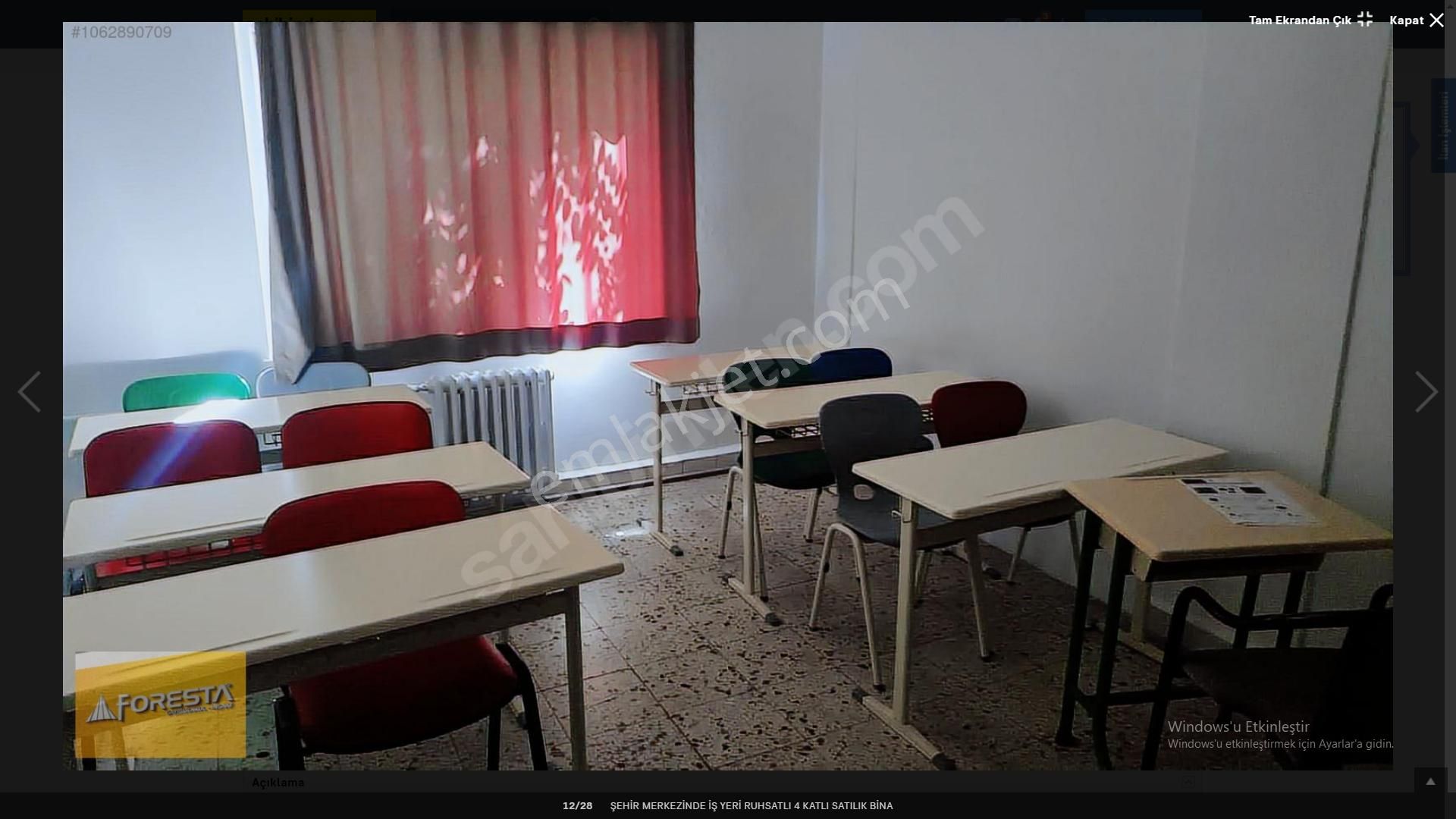 Şehir Merkezinde İş Yeri Ruhsatlı 4 Katlı Satılık Bina - Görsel 24