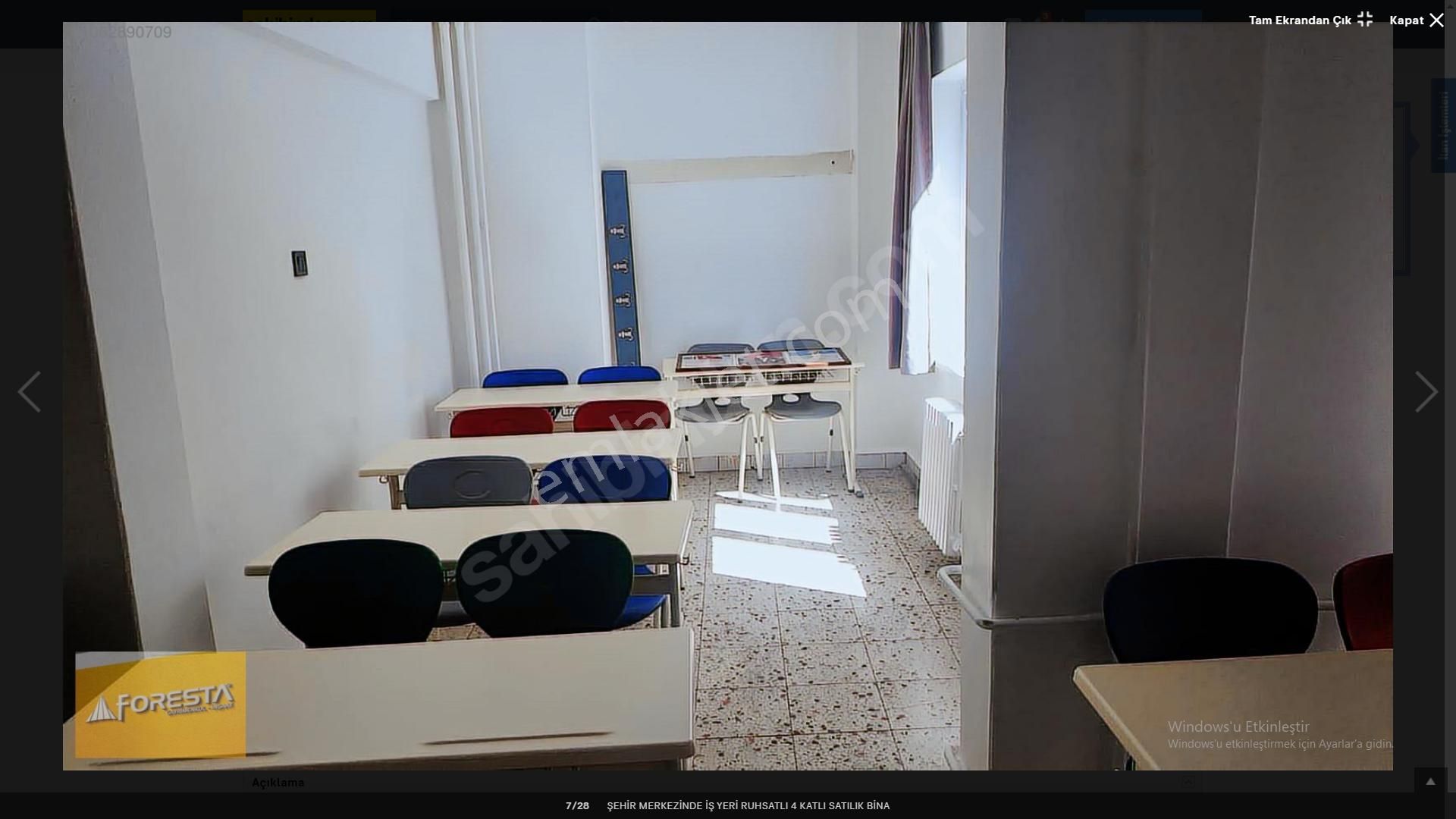 Şehir Merkezinde İş Yeri Ruhsatlı 4 Katlı Satılık Bina - Görsel 23