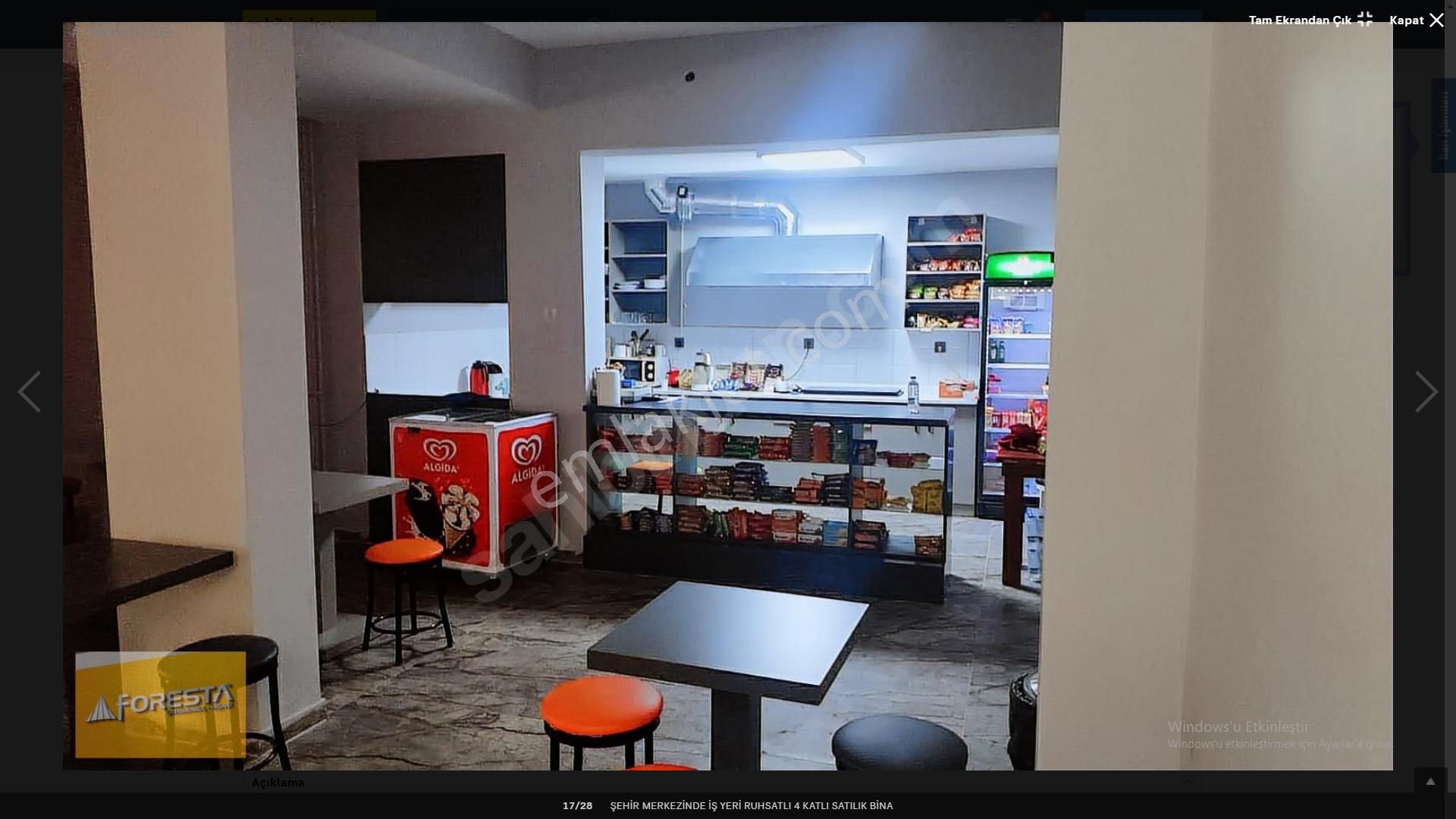 Şehir Merkezinde İş Yeri Ruhsatlı 4 Katlı Satılık Bina - Görsel 18