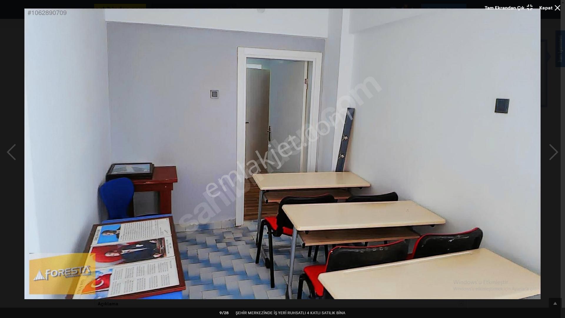 Şehir Merkezinde İş Yeri Ruhsatlı 4 Katlı Satılık Bina - Görsel 10