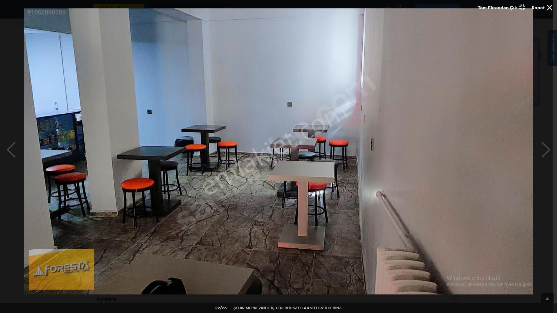 Şehir Merkezinde İş Yeri Ruhsatlı 4 Katlı Satılık Bina - Görsel 20