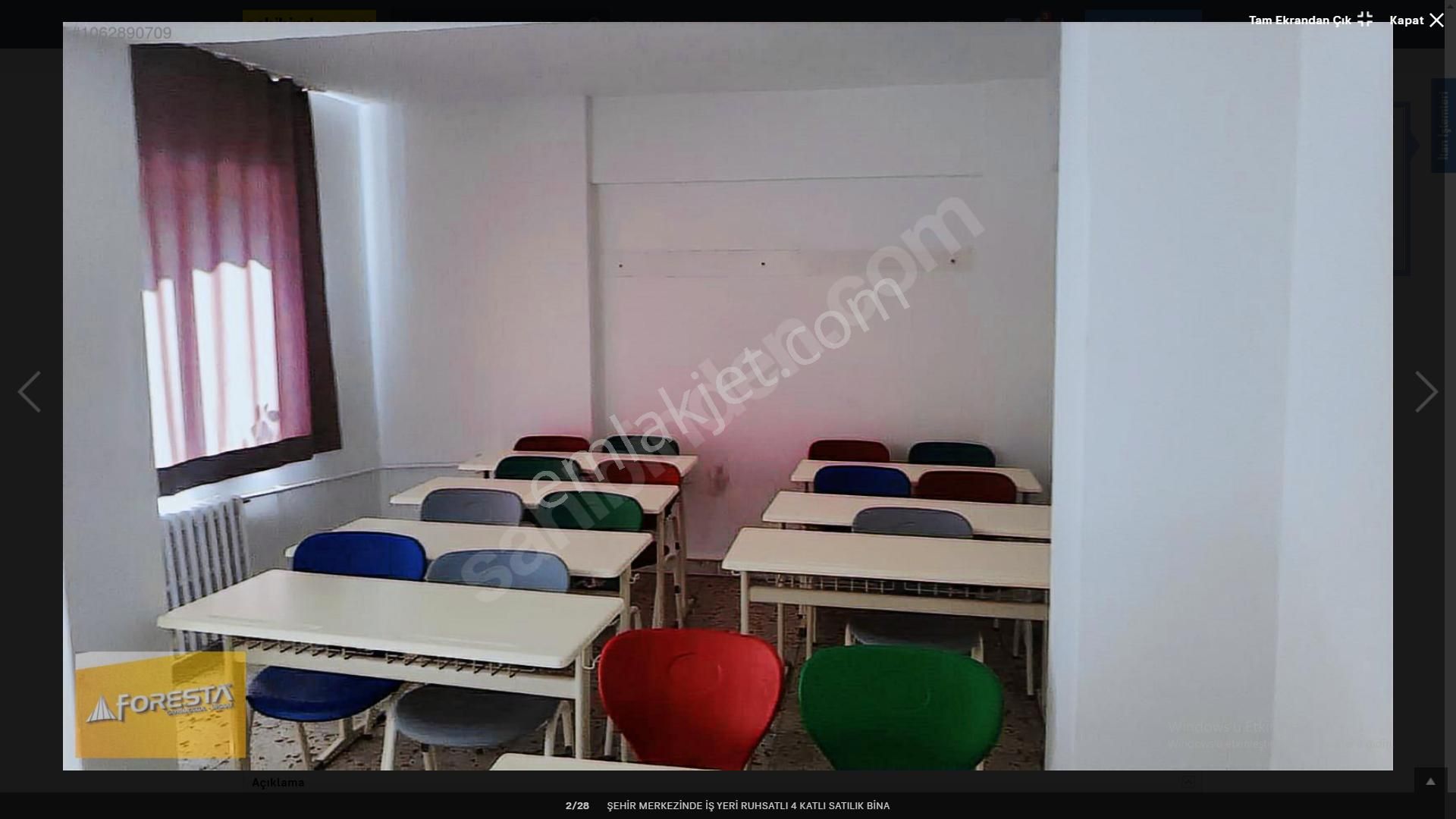 Şehir Merkezinde İş Yeri Ruhsatlı 4 Katlı Satılık Bina - Görsel 19