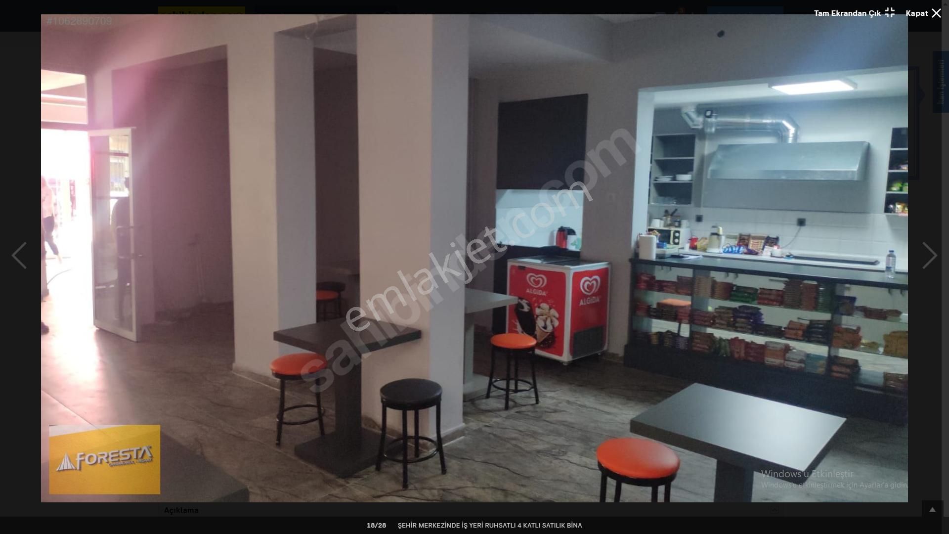 Şehir Merkezinde İş Yeri Ruhsatlı 4 Katlı Satılık Bina - Görsel 17