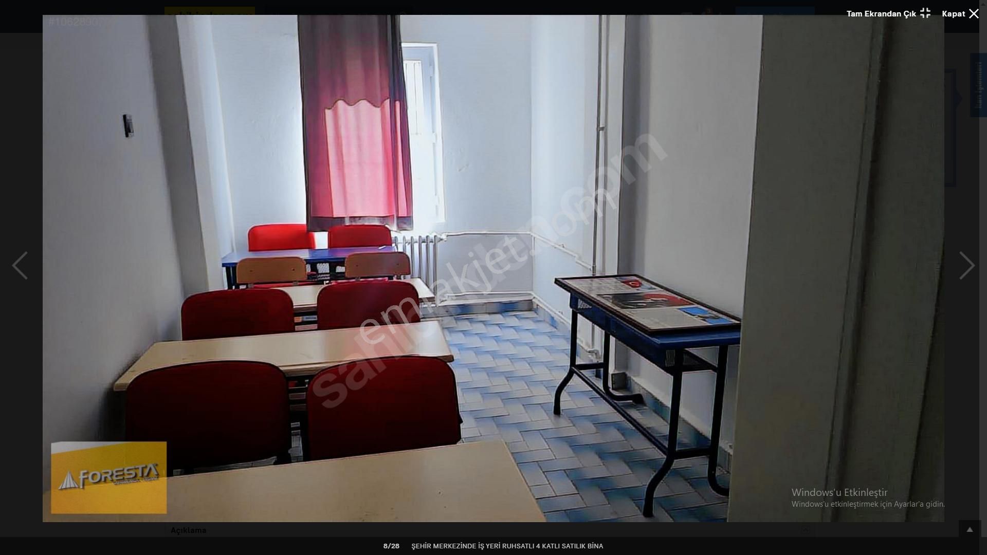 Şehir Merkezinde İş Yeri Ruhsatlı 4 Katlı Satılık Bina - Görsel 11