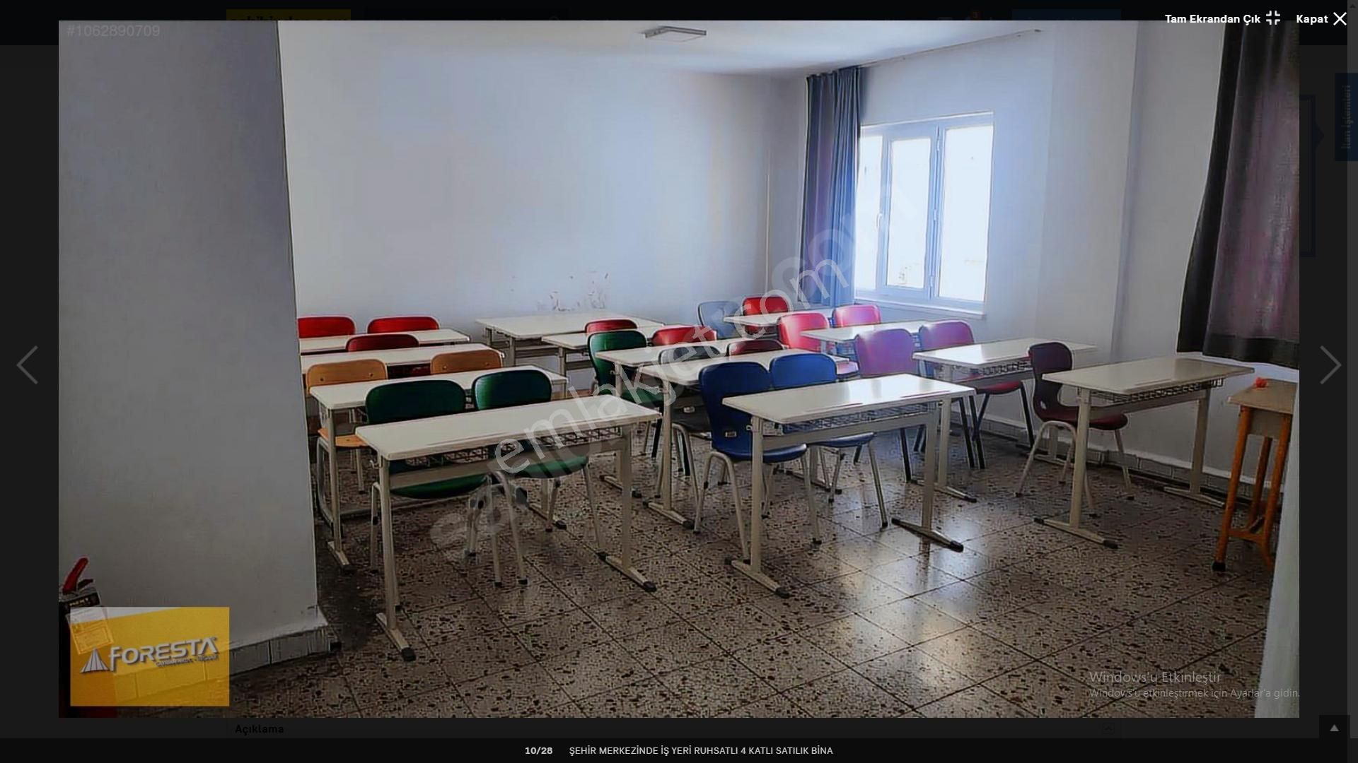 Şehir Merkezinde İş Yeri Ruhsatlı 4 Katlı Satılık Bina - Görsel 14