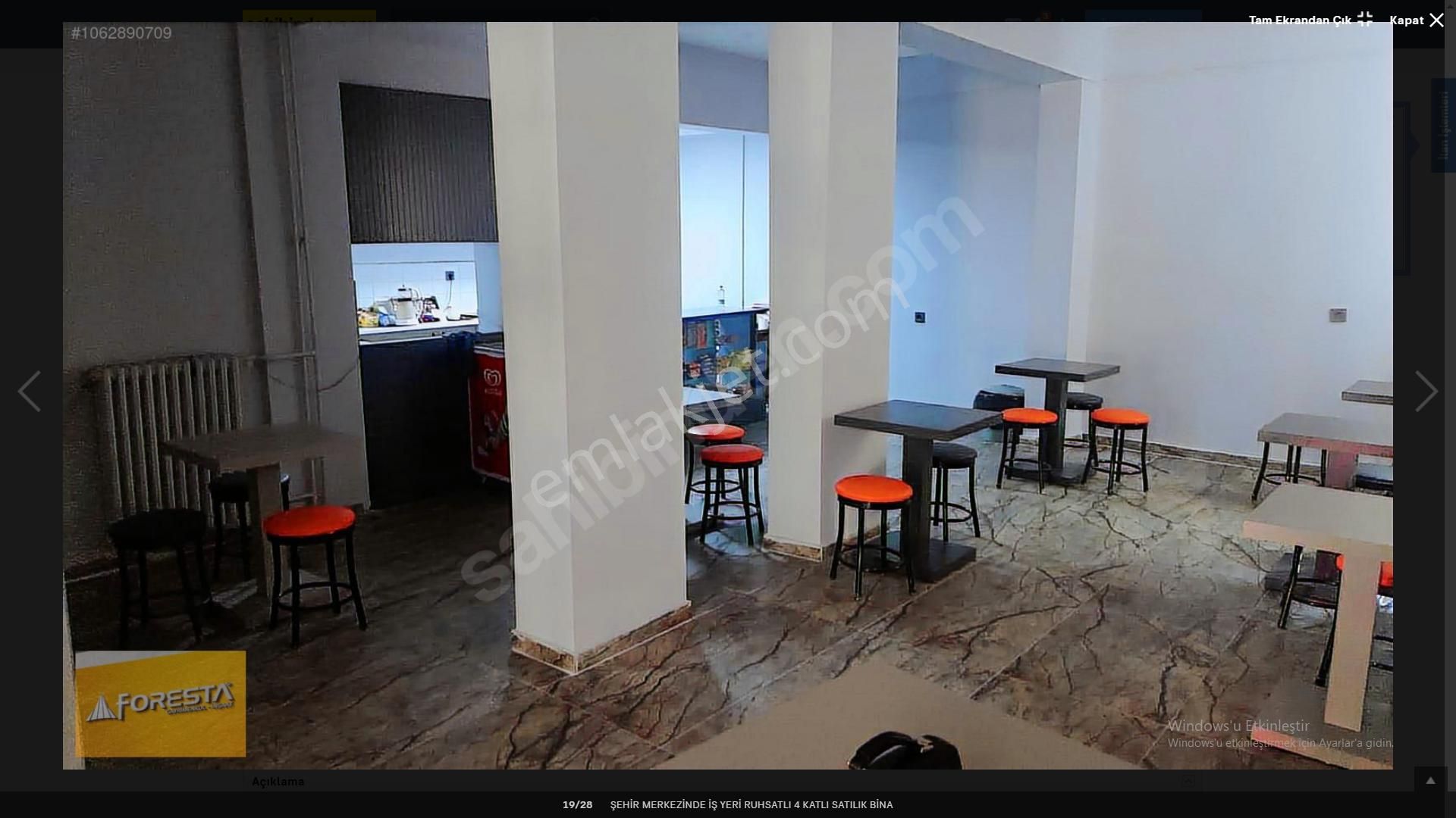 Şehir Merkezinde İş Yeri Ruhsatlı 4 Katlı Satılık Bina - Görsel 21