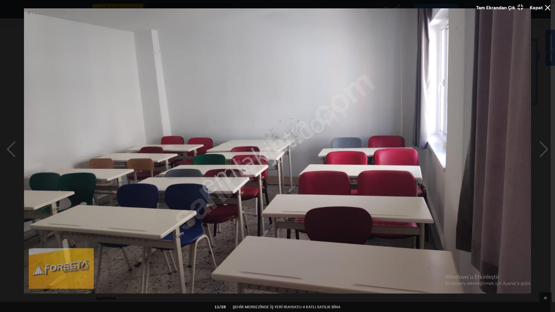 Şehir Merkezinde İş Yeri Ruhsatlı 4 Katlı Satılık Bina - Görsel 8