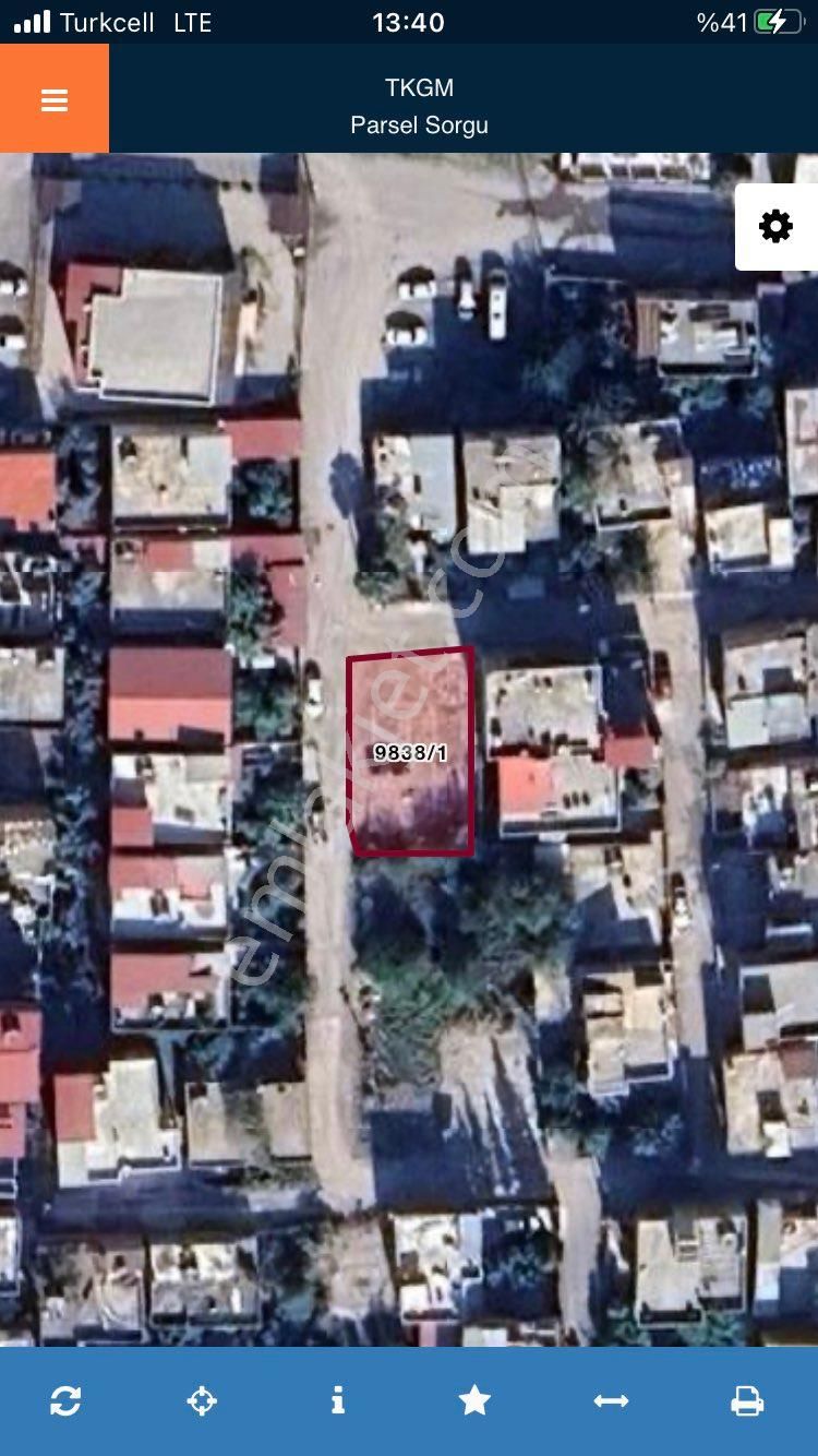 Yeşilevler Engel Cami Civarındaki 200 M2 Arsamız Satılıktır