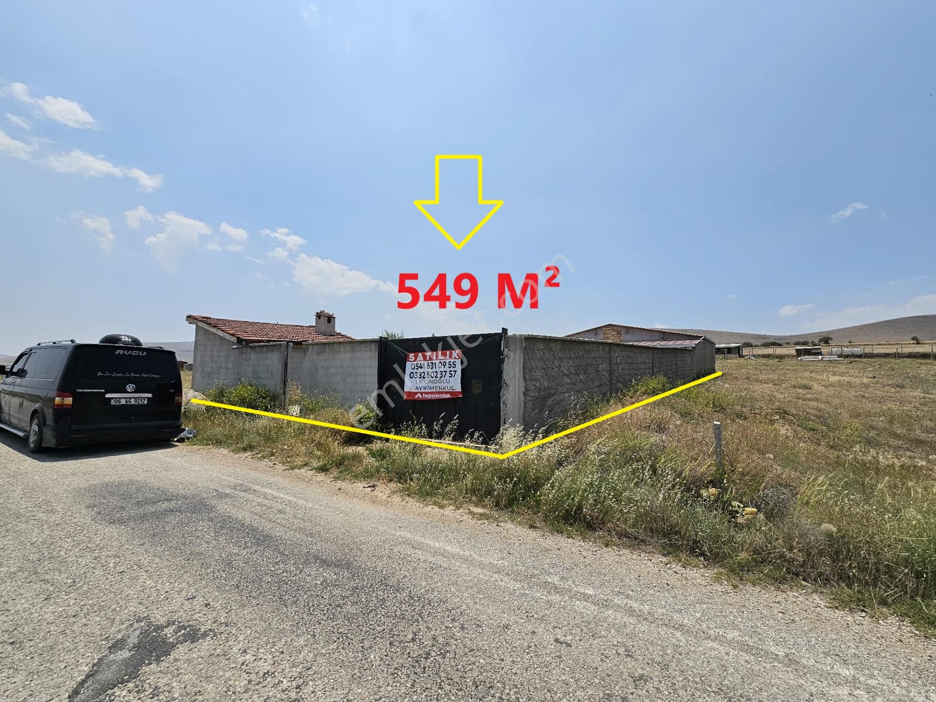 Tekin Oğlun'dan Meram Kayıhüyük 549 M² İntikal Tapulu Bahçe