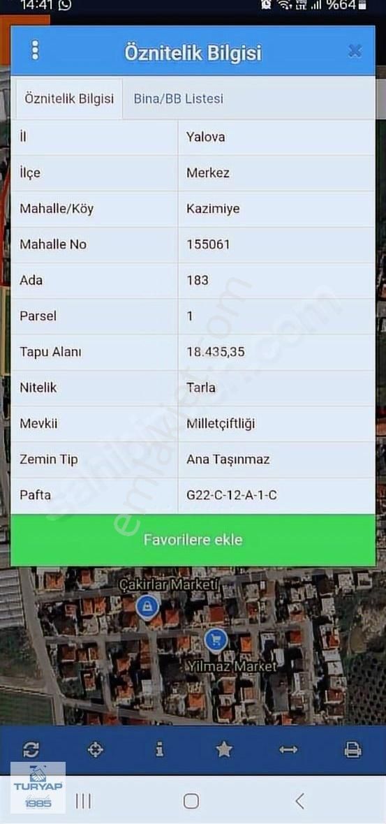 Turyap Yalova Ubeydullah'tan Bölgede Aynı Büyüklükte Yok !!!