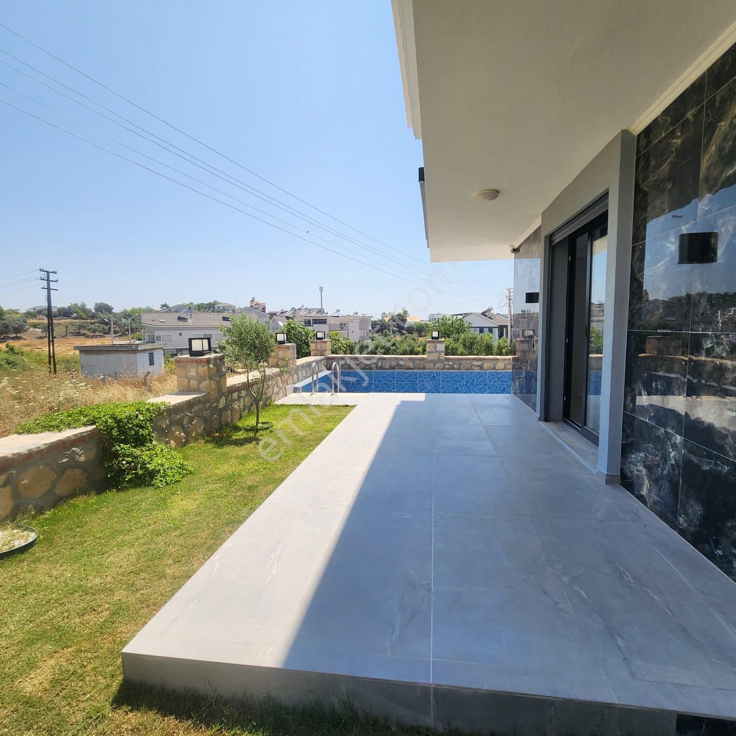 Didim Hisar Mahallesinde Tam Müstakil Takasa Açık Akıllı Villa - Görsel 4