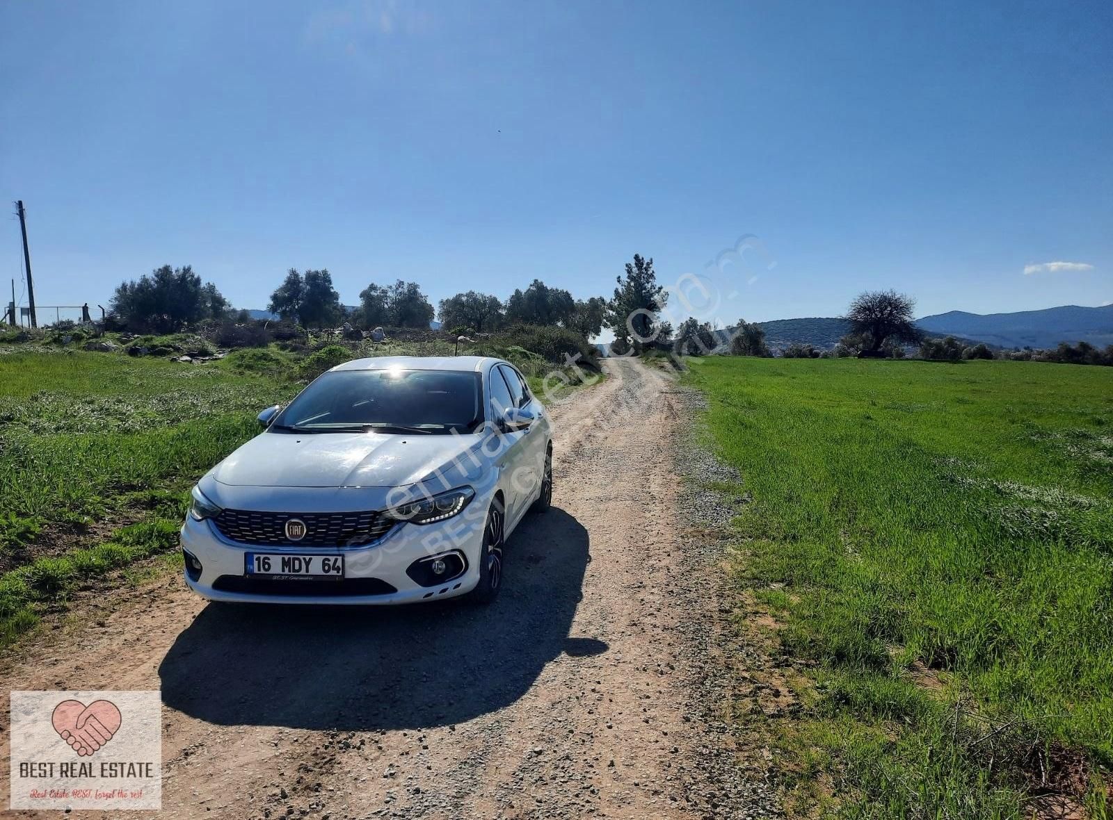 Acil Satılık Milas Bodrum Arası Bahçe Köyünde 12 Dönüm Tarla