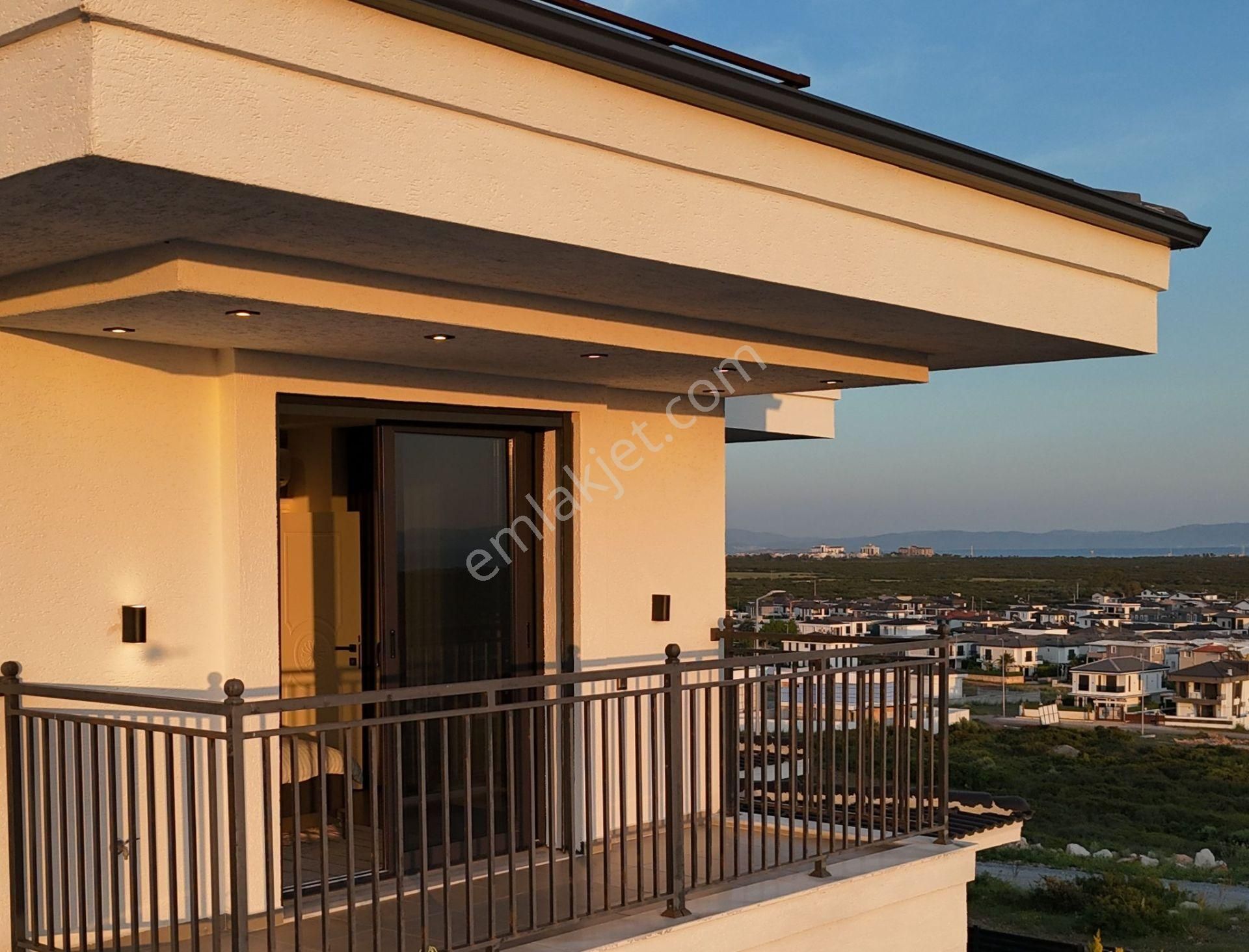 Didim 500 M2 Arsa İçinde 6+1 Sinema Odası Spor Odalı Ful Deniz Manzaralı Müstakil Villa Satışda - Görsel 16