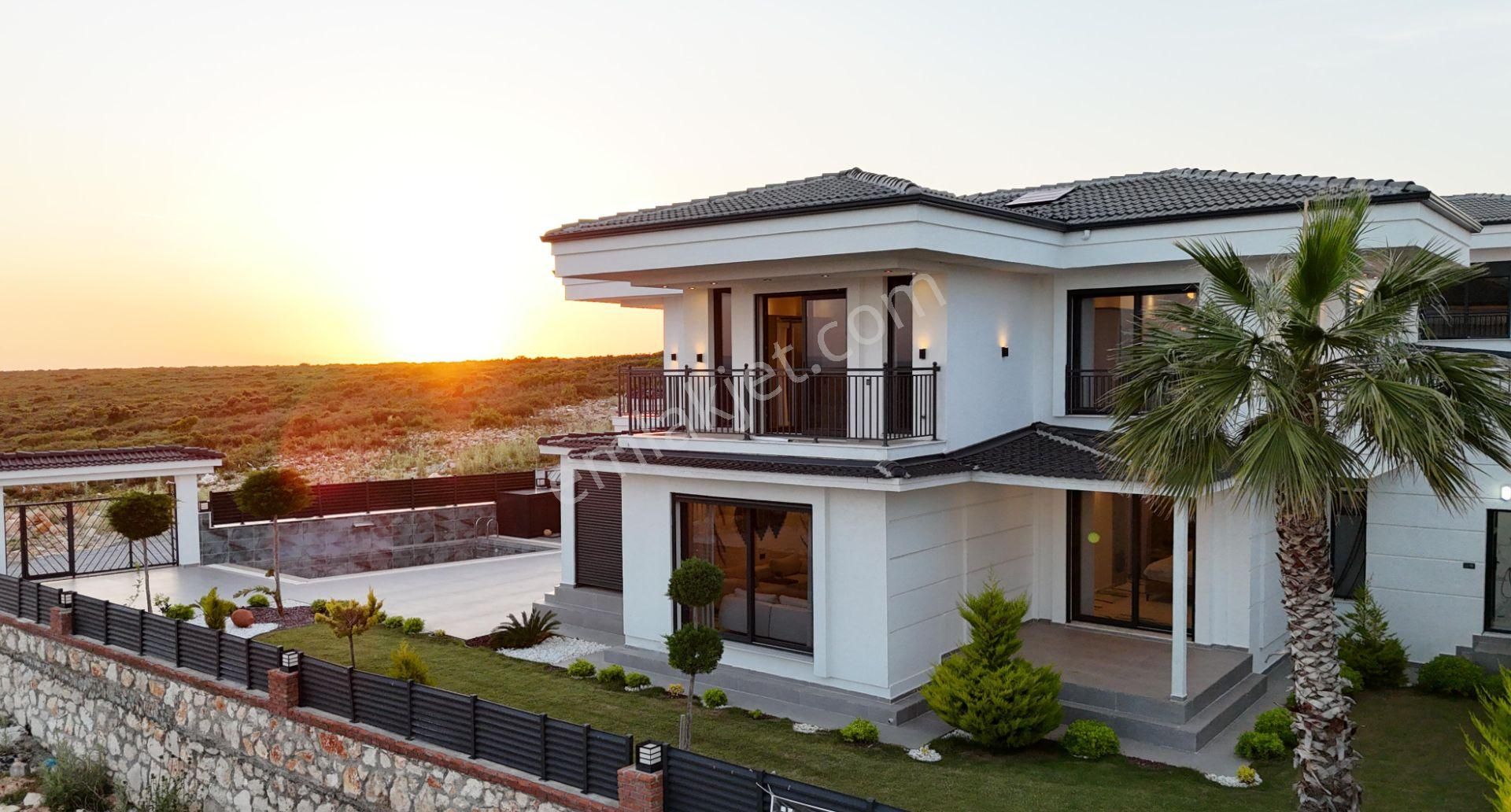 Didim 500 M2 Arsa İçinde 6+1 Sinema Odası Spor Odalı Ful Deniz Manzaralı Müstakil Villa Satışda - Görsel 2