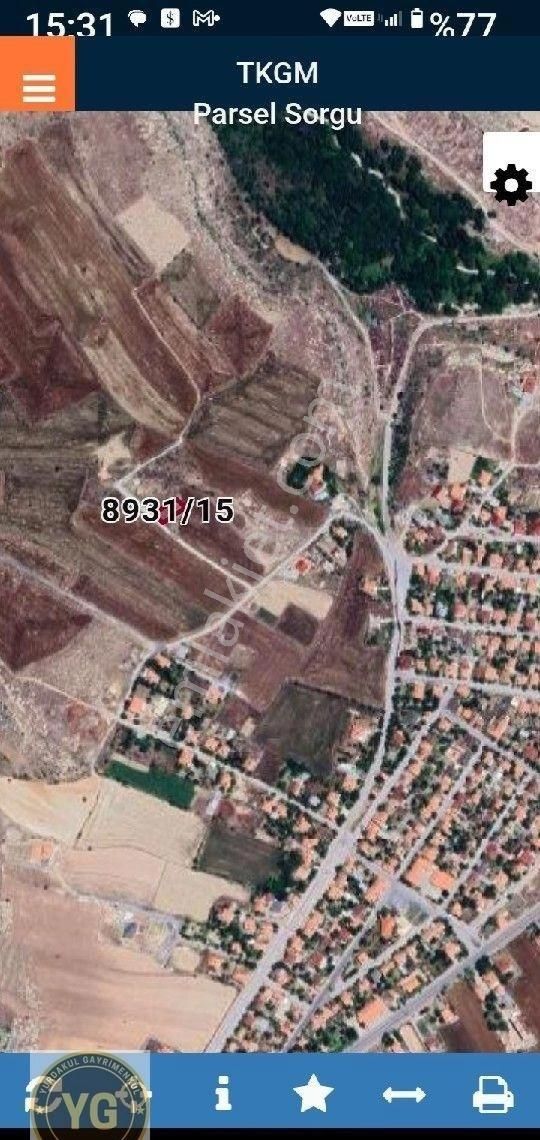 Turan Mah Satılık Villa Parseli
