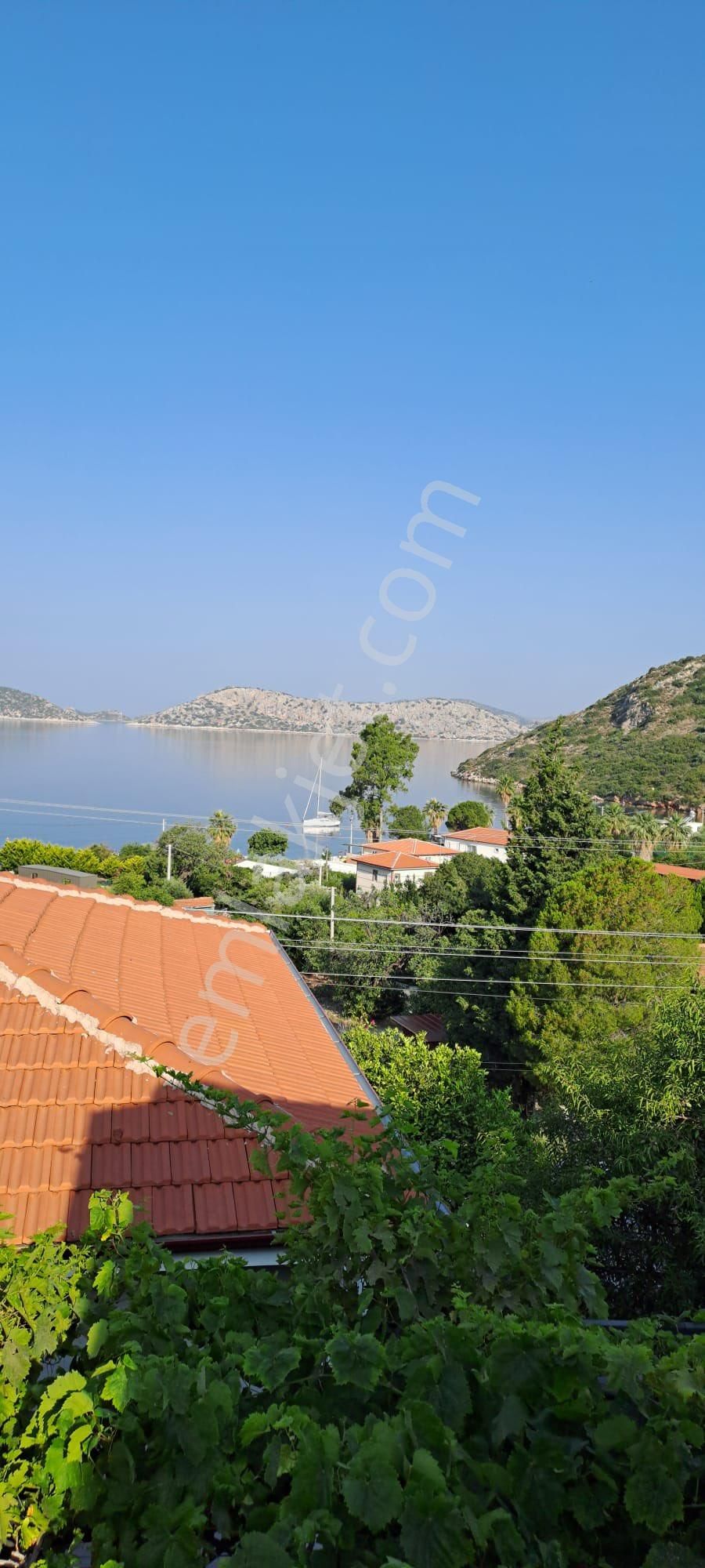 Lotus’tan Marmaris Söğüt Te Kiralık Deniz Manzaralı 5+1 Düz Daire