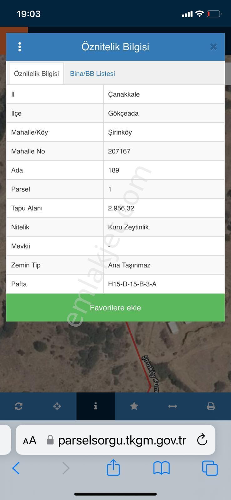 Gökçeada Şirinköyde Zeytinlik Ev /villa Yapılabilir - Görsel 6