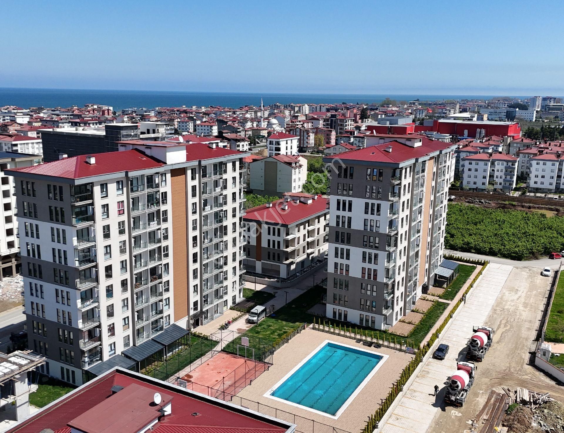 Ordu Cumhuriyet Kiralik 1+1 Daire Havuzlu Site Sosyal Donatılar