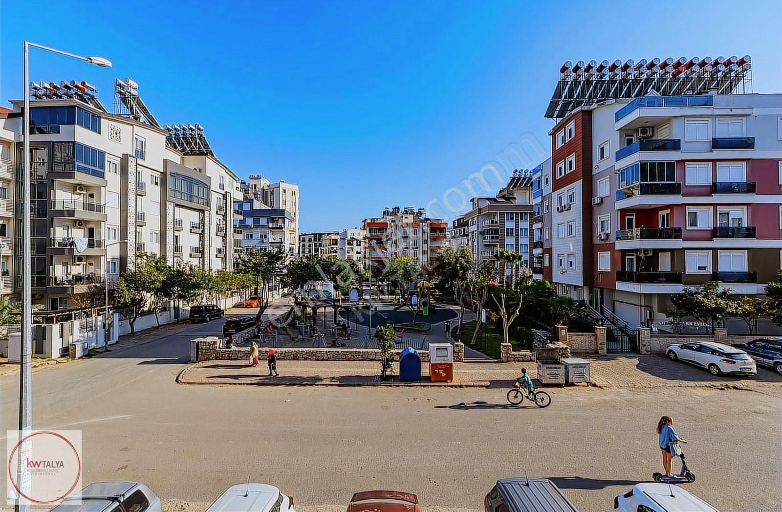 Hurma'da Havuzlu Sitede Park Manzaralı Kiralık Bakımlı 2+1eşyalı