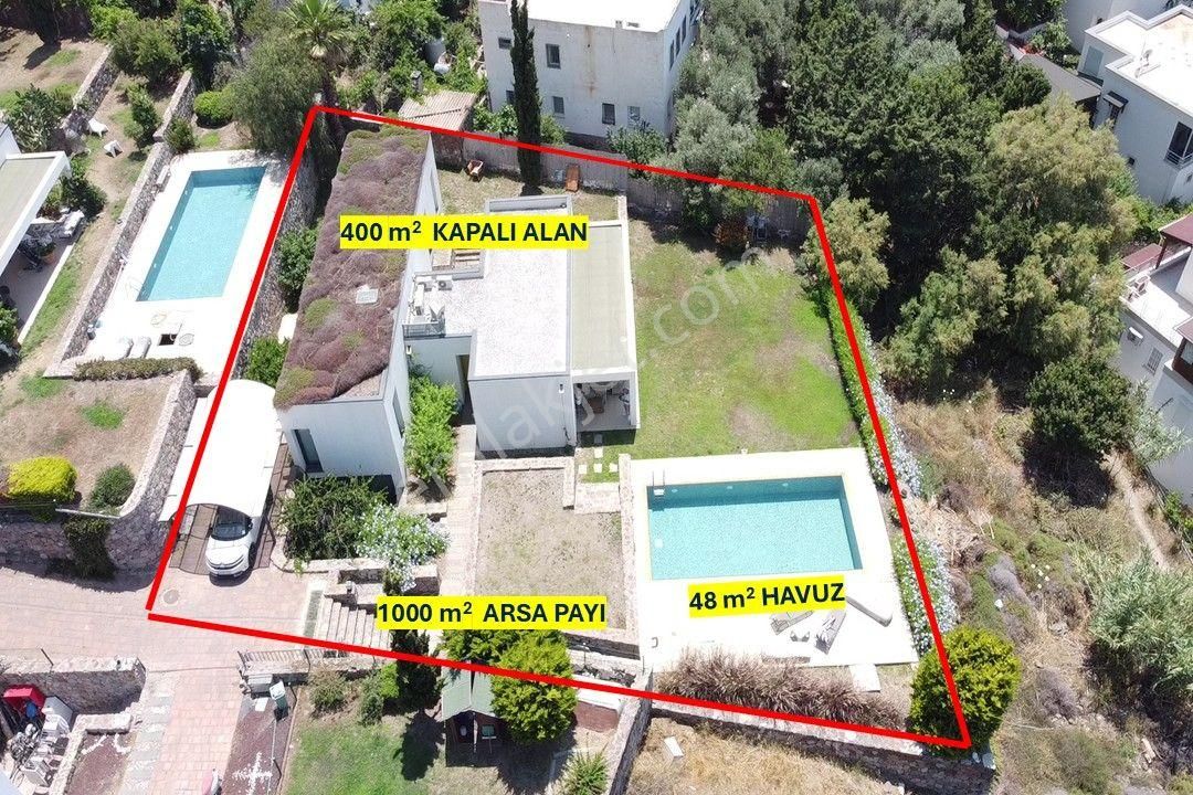 Turgutreis Marinaya Yakın 1000 M2 Arsa İçinde 400 M2 4+1 - Görsel 6