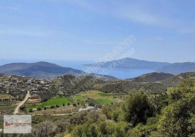 Kaş Kalkan'da Deniz Manzaralı 6133m2 Müstakil Tapulu Parsel