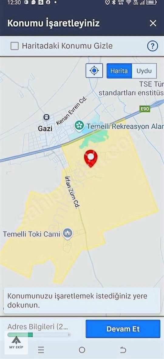 My Ekip Ankara'nın Batı Yakası Sincan Temellidesatılık İmarlı