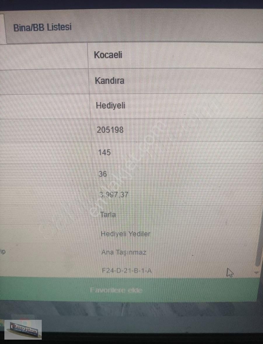 Kocaeli Kandıra Hediyeli Köyünde Yolu Olan Tarla Satılık - Görsel 3