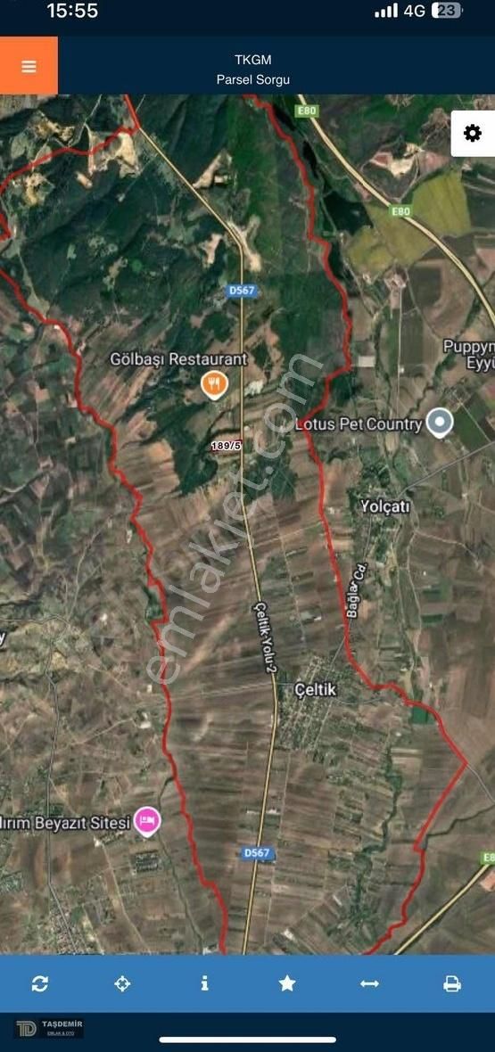 Çeltikte Asfalt Cephe Satılık Müstakil Arsa