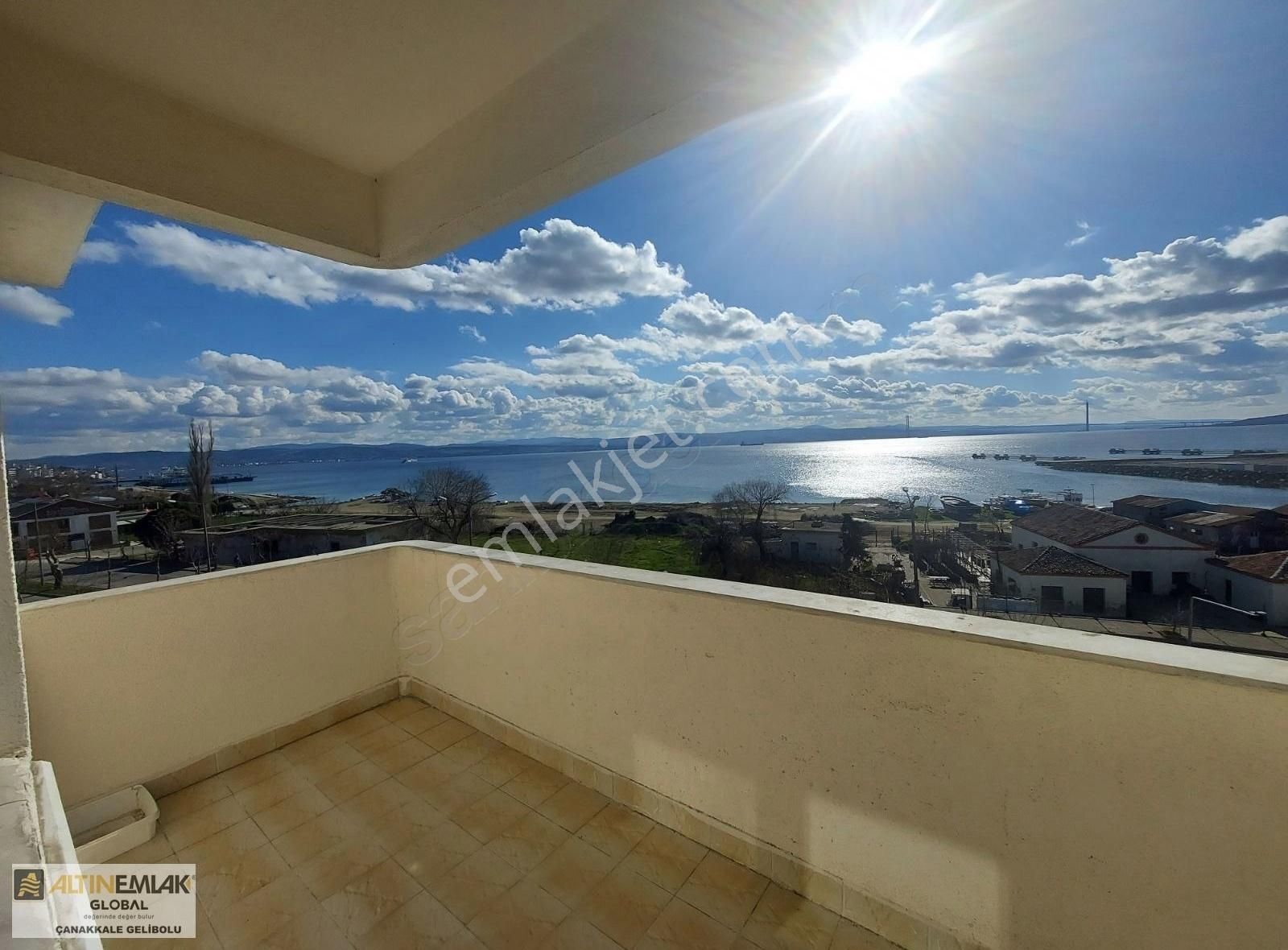 Altın Emlaktan Deniz Manzaralı 3+1 Full Eşyalı Kiralık Daire