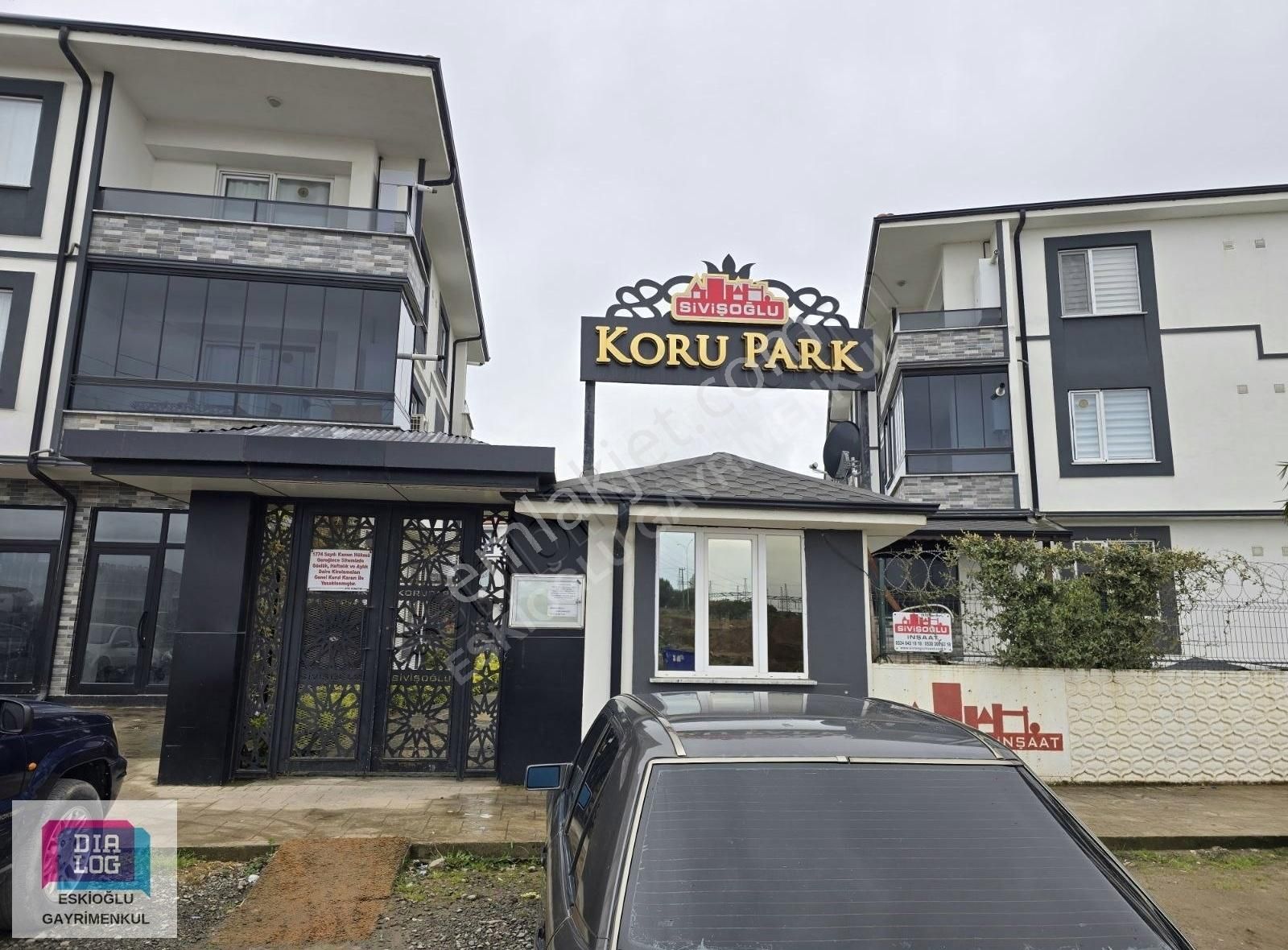 Eskioğlu'ndan Koru Park'ta Havuz Cepheli Ekstralı 2+1 Daire