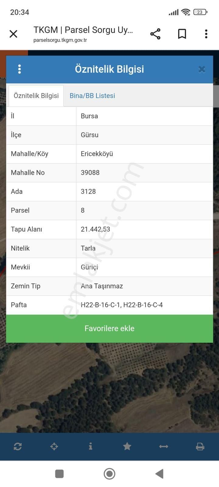 Bengisu Gayrimenkul Den Satılık Tarla