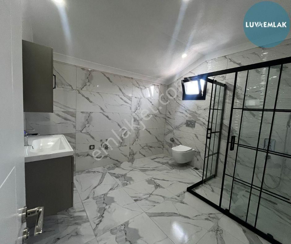 Didim Akbük'te Doğayla İç İçe, Deniz Manzaralı, Akıllı Ev Sistemli, Tam Müstakil Satılık 5+1 Villa - Görsel 21