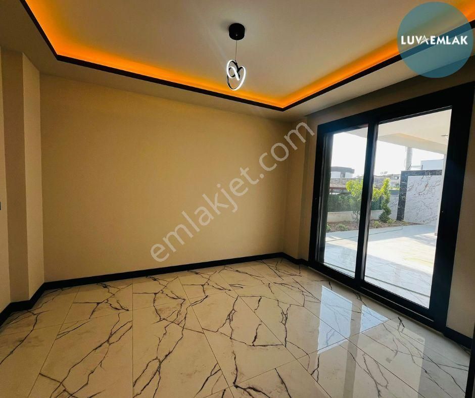 Didim Akbük'te Doğayla İç İçe, Deniz Manzaralı, Akıllı Ev Sistemli, Tam Müstakil Satılık 5+1 Villa - Görsel 9