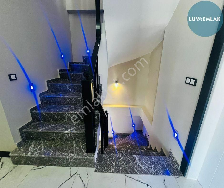 Didim Akbük'te Doğayla İç İçe, Deniz Manzaralı, Akıllı Ev Sistemli, Tam Müstakil Satılık 5+1 Villa - Görsel 13