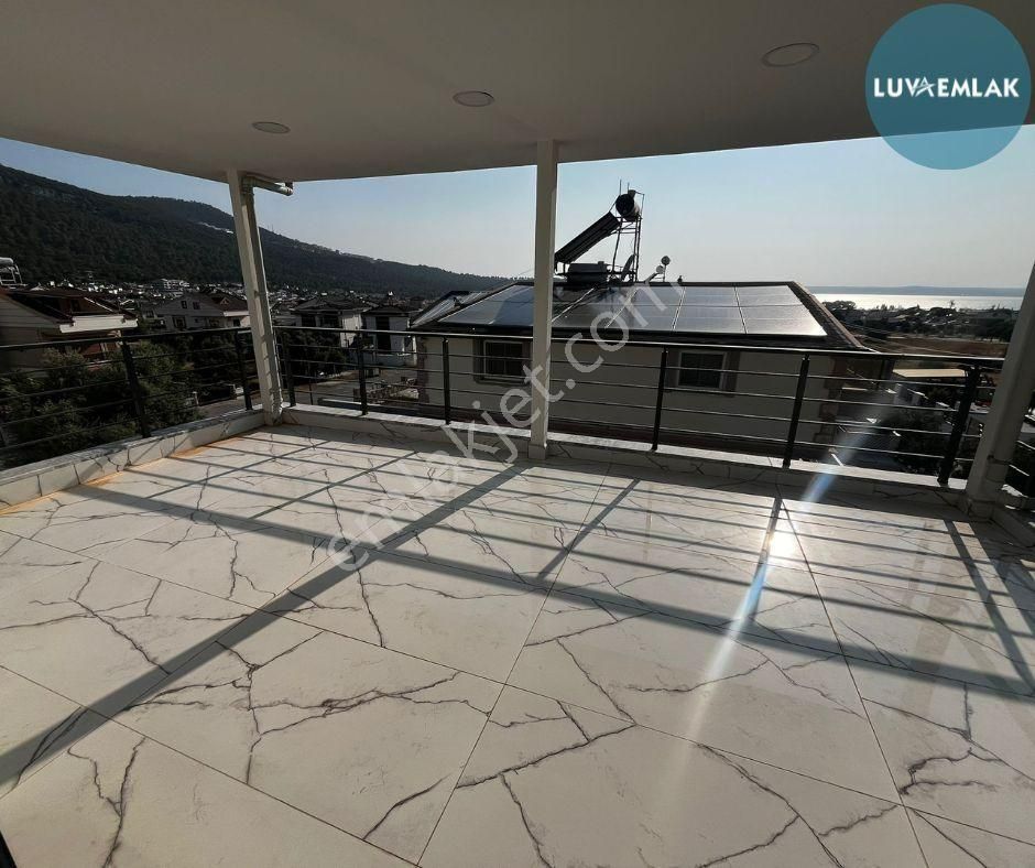 Didim Akbük'te Doğayla İç İçe, Deniz Manzaralı, Akıllı Ev Sistemli, Tam Müstakil Satılık 5+1 Villa - Görsel 26